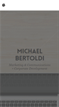 Mobile Screenshot of michaelbertoldi.com